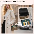 thumbnail image 3 of Pzuqiu Polka Dots Crossbody Bags Leather Women Soft Versatile Lightness Quilted Leather Crossbody Bags for Women with Chain Strap Fashion for Daily Use and Travel, 3 of 7