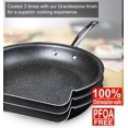 thumbnail image 4 of Granitestone PRO Series Hard Anodized Aluminum Ultra-Nonstick Ti-Ceramic Coating 5 Piece Cookware Set, Dishwasher Safe, Oven Safe, 4 of 4