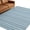 Blue, Denim, White, variant on Washable Round Rugs 3ft Light Grey Striped Circle Rug Non-Slip Soft Non-Shedding Low-Profile Farmhouse Stripes Modern Vintage Small Area Rug Carpet for Living Room Bedroom Dining Room Home Decor