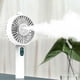 thumbnail image 5 of Ventilador de nebulización portátil de mano silencioso Personal 2000mAh Mini enfriador humidificador Enfriador de agua para enfriar la cara Senderismo blanco Baoblaze Ventilador de nebulización, 5 of 8