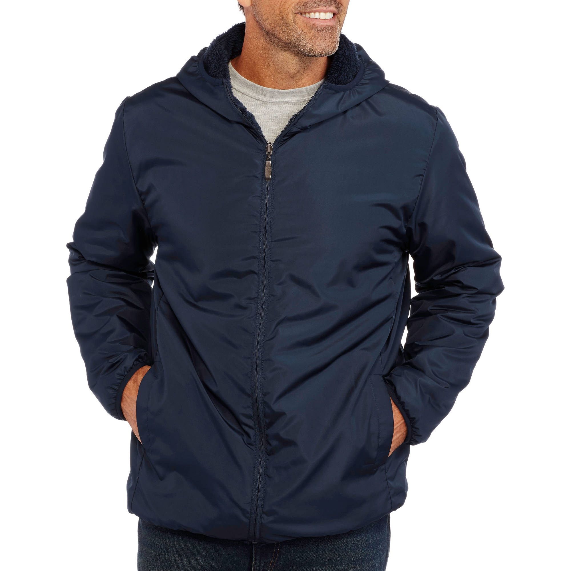 Men's Sherpa Lined Windbreaker