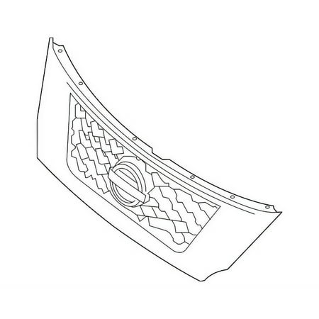 Genuine OE Nissan Grille - 62310-3KA0B
