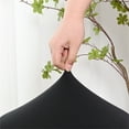 thumbnail image 3 of YouLoveIt Round Chair Cover Stretch Elastic Chair Cushion Elastic Protective Polyester Stretch Chair Seat Protector Slipcover for Swivel Chair or Barstool Round Bar Stool Covers, 3 of 5