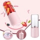 thumbnail image 1 of Exprimidor portátil recargable por USB | Vaso de vidrio de 400 ml con 6 cuchillas de acero inoxidable | Mini licuadora personal para batidos y zumos | Para uso doméstico y de viaje, 1 of 6
