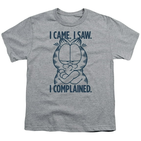 Garfield I Complained S/S Youth 18/1 T-Shirt Athletic Heather