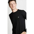 thumbnail image 2 of Lacoste Men Long Sleeve Jersey Pima Crewneck T-Shirt, 2 of 4