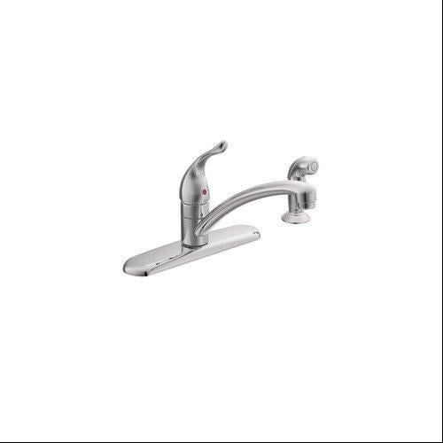 Moen 67430 Integra Kitchen Faucet with Side Spray, Chrome