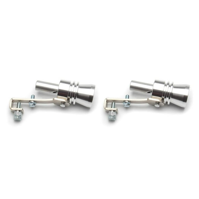 Riwesomey Silbatos de coche 1,1-1,6 generador acústico Cliber silenciador de aleación de aluminio automóvil motocicleta Eegine All-Cars Firm Type1 NO1