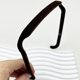 thumbnail image 1 of Diadema para gafas, color caramelo, para cabello rizado, cabello grueso, diadema grande, soporte para peinado, diadema invisible, diadema acrílica, 1 of 4