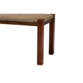 thumbnail image 4 of Baxton Studio Hermes Mid-Century Modern Transitional Natural Seagrass and Mahogany Wood Bench, 4 of 5