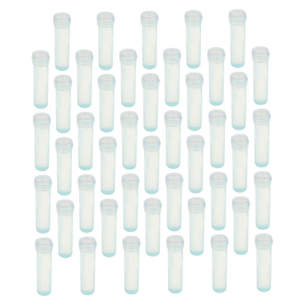 BESTYASH 90Pcs Portable Flower Nutrition Tubes Lightweight Plastic Vials for Fresh Flowers