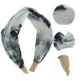 thumbnail image 3 of Unique Bargains 1 Pc Wide Tie Tie-dye Headbands for Women Black, 3 of 6
