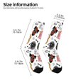 thumbnail image 2 of Rateoe Hip Hop Dog Pattern Children's Socks, Socks Gifts ,kids Crew Soft Cotton Socks , Moisture-Wicking, Durable, Ideal for Daily Wear & Sports, 2 of 5