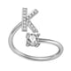thumbnail image 2 of Xihbxyly Collar con El Alfabeto de Moda, Elegante Colgante de Letras de Cobre con Incrustaciones de Diamantes de Imitación, Accesorio Ajustable, Regalo de Boda, Ideal para Mamás, Novias y Amigas., 2 of 2