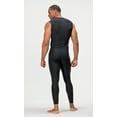 thumbnail image 2 of DEVOPS 3 Pack Men's Athletic Compression Shirts Sleeveless (2X-Large, Black/Black/Black), 2 of 7
