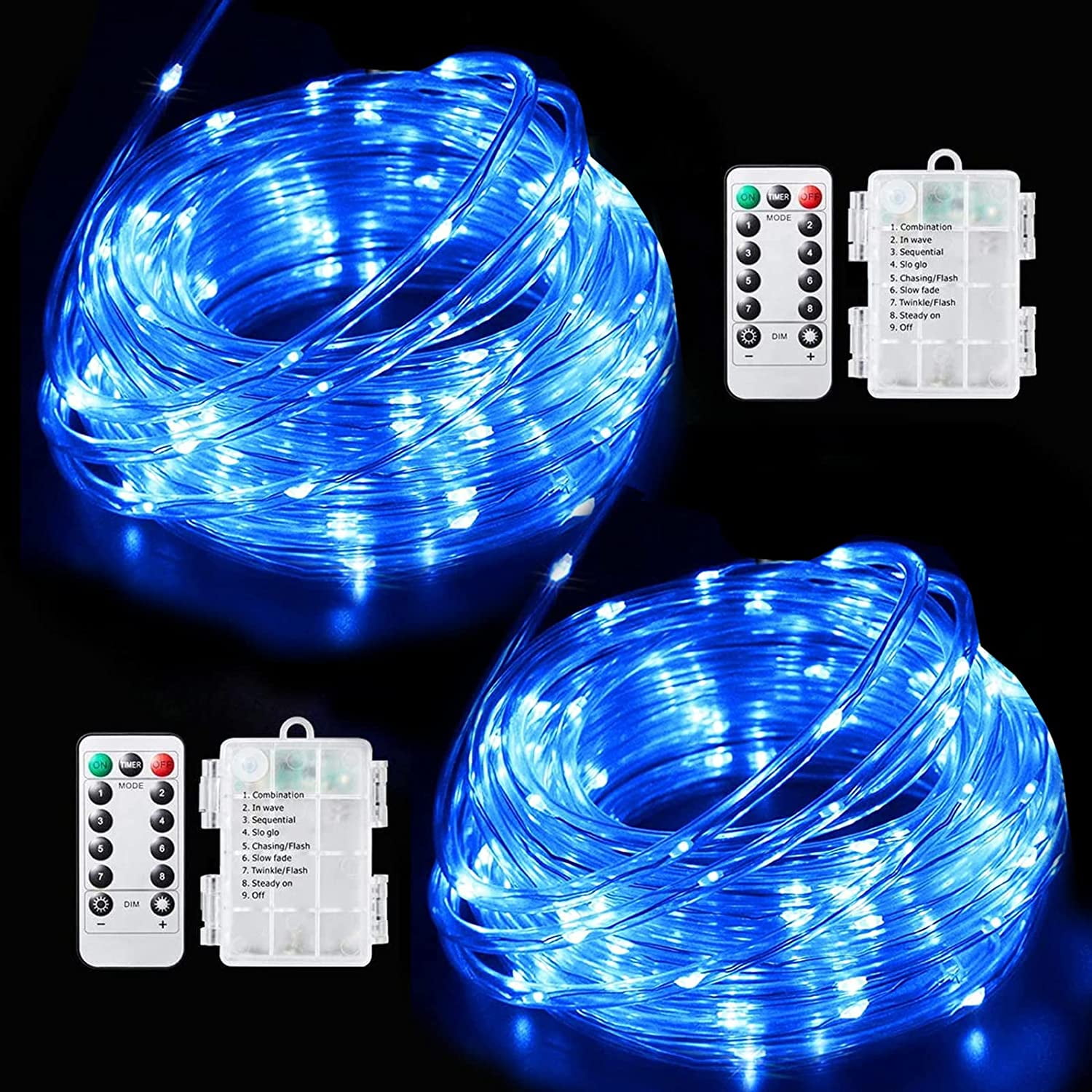 led rope lights with battery pack