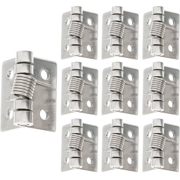 10pcs Self Closing Door Hinge Spring Door Hinge Stainless Steel Door Hinge
