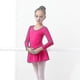 thumbnail image 1 of Vestido de Ballet Leotardos de gimnasia para niñas y niños, Ropa de baile de Ballet de manga corta, faldas de gasa, leotardos de baile con lazo para niños, 1 of 5
