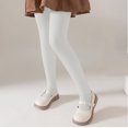 thumbnail image 4 of Diufon Legging Pant for Girls Tights Fall Winter Warm Knitted Pantyhose for Kids Thickened Solid Color Long Stockings, 4 of 7