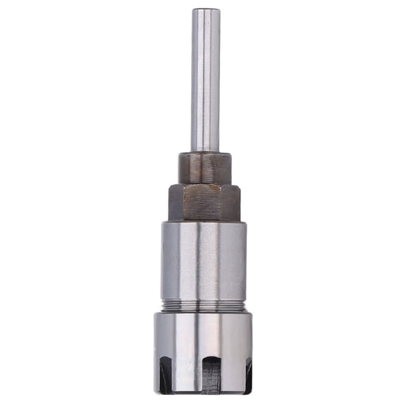 Heavy Duty Router Bit Extension Rod Chuck Extension Collet Holder Adapter with 1/4 inch Round Shank, 1/4 in / 6.35 mm CNC Engraving Machine Extension Rod