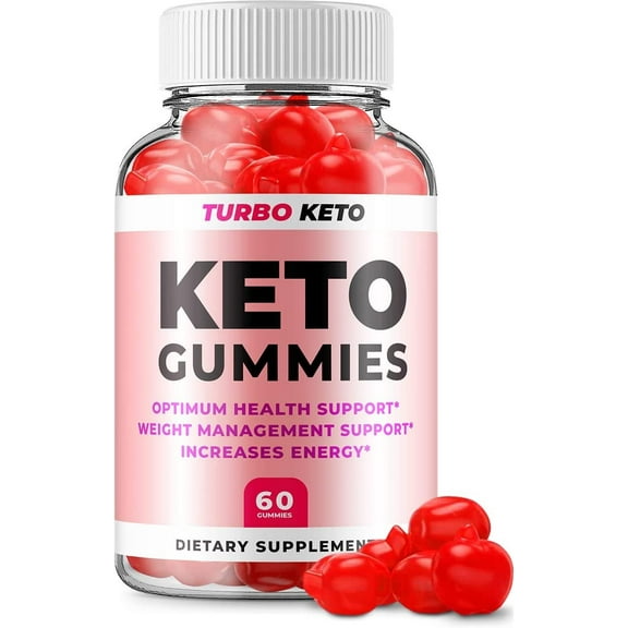 Turbo Keto ACV Gummies Turbo ACV   Keto Advanced Keto Formula Plus Apple Cider Vinegar Keto Gummies Dietary Supplement B12 Beet Root Juice Men Women 60 Gummies