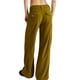 thumbnail image 2 of Txlixc Pantalones largos para mujeres, pantalones de bolsillo laterales de otoño y primavera en la calle de fiestas de ocio de la calle Long Street de color sólido Txlixc moda, 2 of 3