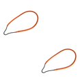 thumbnail image 2 of Soidarity Bandas de goma para pesca submarina, eslinga de poste de servicio pesado para exteriores, con alta elasticidad, herramienta de Naranja 2piezas, 2 of 6
