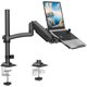 thumbnail image 1 of Soporte de brazo y escritorio MOUNT PRO para portátil de 17 pulgadas y monitor de 32 pulgadas, 1 of 9