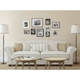 thumbnail image 6 of Kate and Laurel Bordeaux Gallery Wall Kit, Set of 10 with Assorted Size Frames in 3 Different Finishes - White Wash, Charcoal Gray, and Rustic Gray, 6 of 7