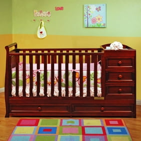 Afg Baby Furniture Kimberly 3 In 1 Convertible Crib Cherry