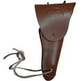 thumbnail image 1 of US WWII .45 Brown Hip M1916 Colt 1911 Holster: Marked US - Reproduction, 1 of 5