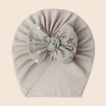 thumbnail image 2 of Baby Sun Hat UPF 50+ Sun Protective Toddler Bucket Hat Summer Kids Beach Hats Wide Brim Outdoor Play Hat for Boys Girls Baby Girls Turban Hats With Bow Caps Bonnets Headwraps For Toddlers, 2 of 3