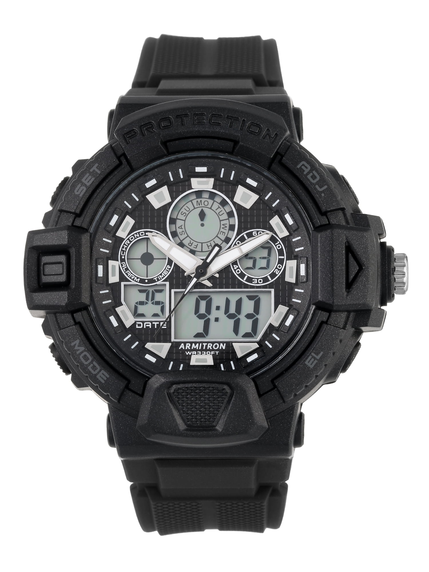 casio orange digital watch