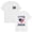 White, variant on Fourth of July Tshirts for Women American Flag Print T Shirts 4th of July Patriotic Short Sleeve Crew Neck Tees Summer Tops Sky Blue,2XL