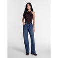 thumbnail image 2 of Madden NYC Women’s Faux Suede Hanky Hem Halter Top, Sizes XXS-XXL, 2 of 5
