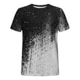 thumbnail image 5 of KIHOUT Men's Cotton Blend Short Sleeve Crew Neck Tees, Full Graphic Printed T-shirt Athletic Workout Gym T-shirts for Men, Moisture Wicking, 5 of 5
