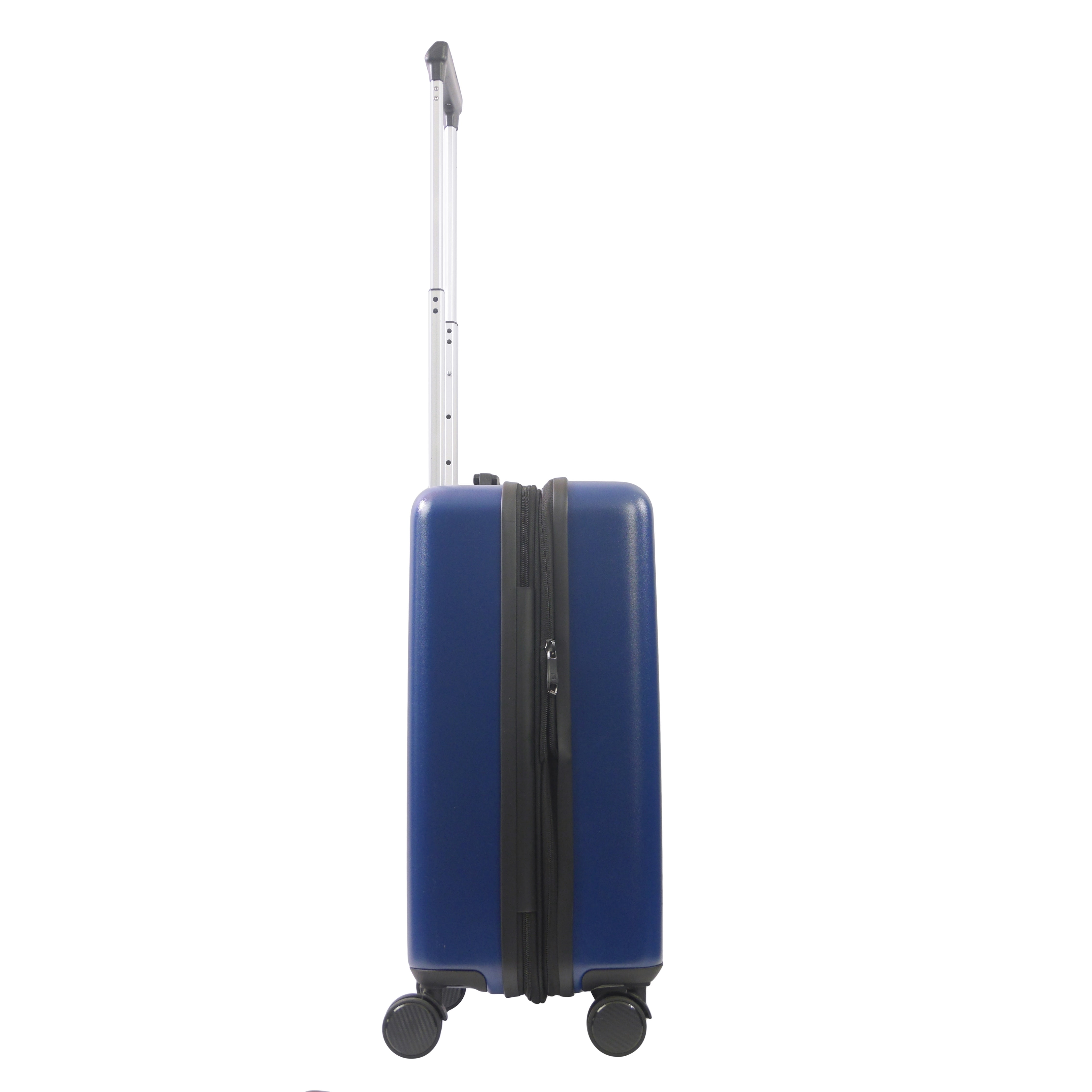 FUL Squishmallows 22.5 Inch Carry On Luggage, Hardshell Rolling Suitcase with Spinner Wheels, Blue