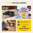 thumbnail image 4 of Auriculares estéreo inalámbricos Jabra Evolve2 65 Flex Bluetooth Black, 4 of 6