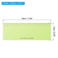 thumbnail image 2 of Unique Bargains Bandes de Lecture Guidées Surligner Marque-Page Superposé Coloré Règle de Suivi de Lecture pour Classe Vert Clair 8 Pcs, 2 of 6