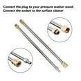 thumbnail image 4 of Pressure Washer Surface Cleaner, 2500PSI 1/4 Inch Interface Surface Cleaning Washer  for Patios, 4 of 7