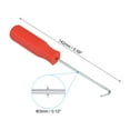 thumbnail image 2 of Uxcell 142mm O Ring 90 Degree Hook Oil Seal Gasket Precision Puller Remover Tool, Red, 2 of 6