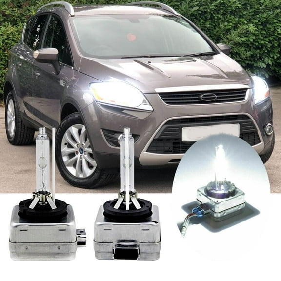 Pair D1S D1R D1C HID Headlight Bulbs Low Beam For CADILAC EXT 2003 2004 6000K Bright White