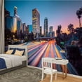 thumbnail image 2 of Peel and Stick Wallpaper los angeles Modern Art Wall Mural Decor Self Adhesive and Removable 100in x 144in, 2 of 8