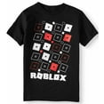 thumbnail image 1 of Roblox ☆ Boys' Logo Grid T-Shirt ☆ Sizes XS (4/5), 1 of 2