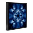 thumbnail image 4 of Stupell Industries Dark Mirrored Mosaic Abstract Painting Black Floater Framed Canvas Art Print Wall Art, 18 x 18, 4 of 10