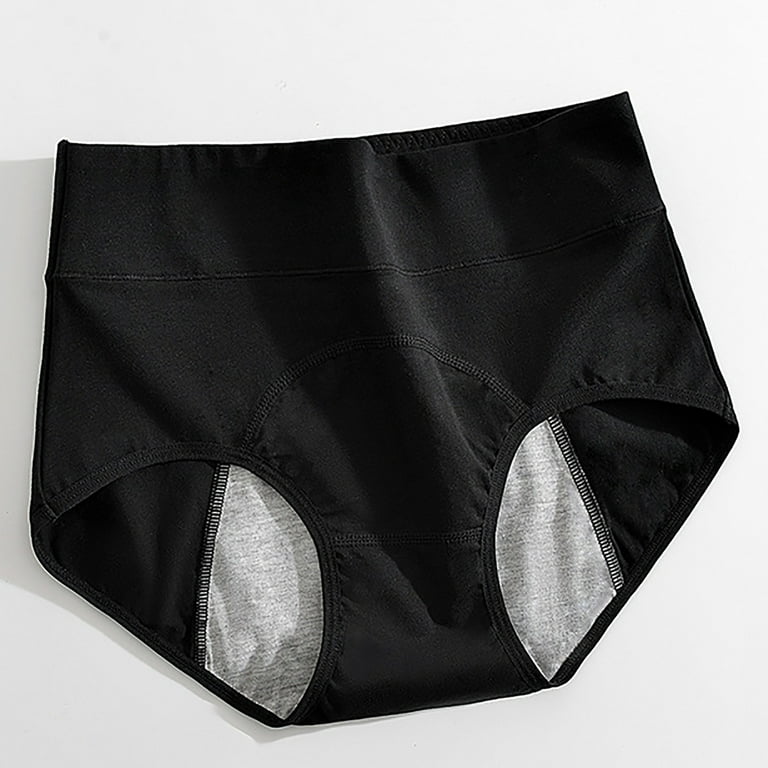 Leesechin Underwear for Women Clearance Short Menstrual Anti-leakage Menstrual  Pants Cotton High Waist Waist Short Physiological Pants 