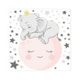 thumbnail image 2 of Fiudx Adhesivo de Pared Que Brilla En La Oscuridad, Diseño de Elefante y Estrella, Pvc Ecológico, Decoración de Habitaciones, Manualidades Divertidas, Apto para Todas Las Edades, 30 X 24 Cm, Fácil de, 2 of 7