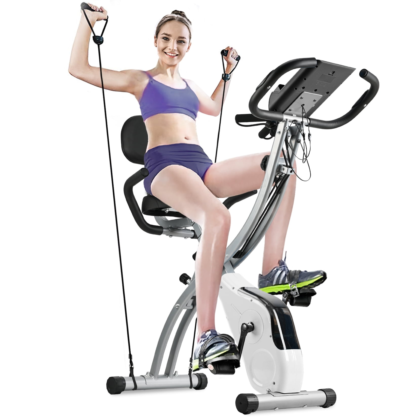 Wonder Maxi Exercise Bike Folding Stationary Bike for Indoor