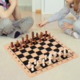 thumbnail image 4 of Milaget Portable Chess Set Board Game Entertainment 15.94 x 15.94Inches Folding Chess Board Table Strategy Game for Family Game Gift, 4 of 9