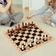 thumbnail image 4 of Juego de ajedrez tradicional, juegos de mesa, tablero de ajedrez plegable, 15,94 x 15,94 pulgadas, para todas las edades, entretenimiento y educación, 4 of 9